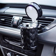 Load image into Gallery viewer, Universal LED Light Car Ashtray Cigarette Holder Car Accessories Portable Luxurious Design Ashtrays For Cars
