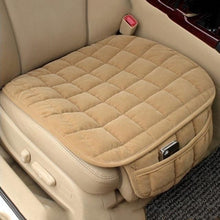 Load image into Gallery viewer, Universal Winter Warm Car Seat Cover Cushion Anti-slip Front Chair Seat Breathable Pad Car Seat Protector Seat Covers Car Seat Breathable Anti Slip Car Seat Cushion Cover Pad Mat Nonslip Winter Warm Lattice Pattern Protector Auto Chair Cushion for Cars
