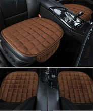 Load image into Gallery viewer, Universal Winter Warm Car Seat Cover Cushion Anti-slip Front Chair Seat Breathable Pad Car Seat Protector Seat Covers Car Seat Breathable Anti Slip Car Seat Cushion Cover Pad Mat Nonslip Winter Warm Lattice Pattern Protector Auto Chair Cushion for Cars
