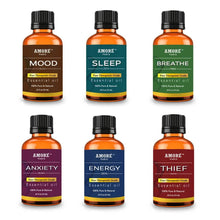Load image into Gallery viewer, 6-Piece: Aromatherapy Therapeutic Grade Essential Oils Gift Set
