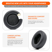 Load image into Gallery viewer, Upgraded Corsair Virtuoso Ear pads
