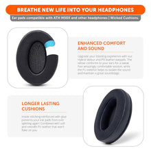 Load image into Gallery viewer, Upgraded Gaming Earpads - Hybrid Velour
