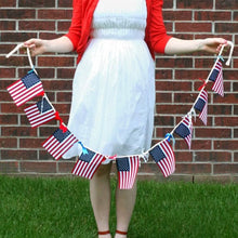 Load image into Gallery viewer, USA American String Pennant Banners
