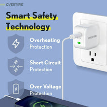 Load image into Gallery viewer, USB C Charger, Overtime 20W iPhone Fast Charger for iPhone and Android PD 3.0
