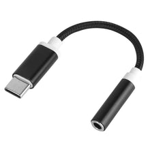 Load image into Gallery viewer, USB-C Type C Adapter Port to 3 .5mm Aux Audio Jack

