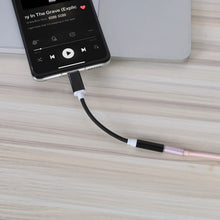 Load image into Gallery viewer, USB-C Type C Adapter Port to 3 .5mm Aux Audio Jack

