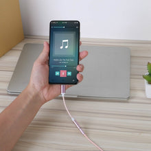 Load image into Gallery viewer, USB-C Type C Adapter Port to 3 .5mm Aux Audio Jack
