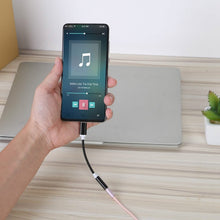 Load image into Gallery viewer, USB-C Type C Adapter Port to 3 .5mm Aux Audio Jack
