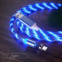 Load image into Gallery viewer, USB Phone  Magnet Phone Charger Cord Cable Car Phone Charger Mobile USB Magnetic Cable Micro USB Phones Cable Car Data Line Streamer Data Cable Fast Charging 360 Degree Magnetic USB Magnetic Cable Micro USB Magnet Phone Charger Cord
