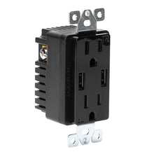 Load image into Gallery viewer, USB Wall Outlet Dual 2.4A USB Wall Charger
