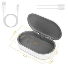 Load image into Gallery viewer, UV Light Sanitizer Box Portable 10w Phone Wireless Charging Disinfection Lamp

