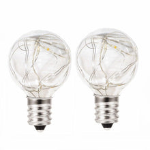 Load image into Gallery viewer, Vanity Tungsten Incandescent Filament Light Bulb For Solar Light Accessories Waterproof Light Bulb Decorative Antique Filament Light Warm Cage Filament Light Bulb for Table Lamp Restaurant Home Office Light
