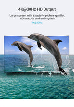 Load image into Gallery viewer, Vention DP To HDMI Adapter And 4K DP To HDMI Video Audio Converter for PC Laptop Projector Monitor
