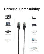 Load image into Gallery viewer, Vention Ethernet Cable Cat6 10Gbps RJ45 Slim Ethernet Patch Cable Cat6 Lan Cable Internet Modem Laptop Router Network Ethernet Cable For Modem PC Laptop Cable
