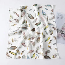 Load image into Gallery viewer, Versatile Square Silk Scarf For Women Fashionable Printed Small Neck Scarfs Office Lady Hair Band Foulard Hand For Female Bandana Shawl
