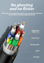 Load image into Gallery viewer, VGA Cable 1080P HD Male To Male Bold Extension Cable Cord Gold Plated Connectors Support 1080P Full HD For Computer Laptop Projector HDTV Monitor
