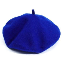 Load image into Gallery viewer, Vintage Beret Hat Flat Cap For Women Retro Classic Style Wool Beret Caps Modern Women Hats
