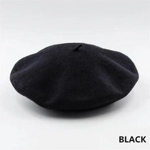 Load image into Gallery viewer, Vintage Beret Hat Flat Cap For Women Retro Classic Style Wool Beret Caps Modern Women Hats
