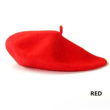 Load image into Gallery viewer, Vintage Beret Hat Flat Cap For Women Retro Classic Style Wool Beret Caps Modern Women Hats

