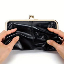 Load image into Gallery viewer, Vintage Chic Leather Clutch Lady Purse
