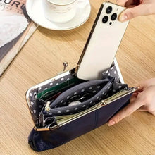 Load image into Gallery viewer, Vintage Chic Leather Clutch Lady Purse
