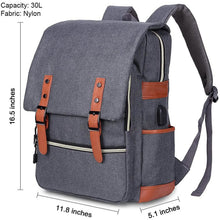 Load image into Gallery viewer, Vintage Laptop Backpack
