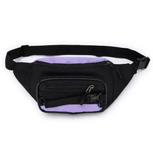 Load image into Gallery viewer, Vintage Lightweight Unisex Fanny Pack 3 Zippers Waist Packs Canvas Adjustable Party Fanny Pack
