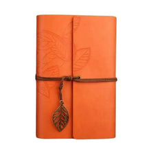 Load image into Gallery viewer, Vintage PU Leather Diary Notebook Journal  Retro Book Traveler Planners Office School Supplies
