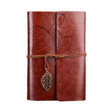 Load image into Gallery viewer, Vintage PU Leather Diary Notebook Journal  Retro Book Traveler Planners Office School Supplies

