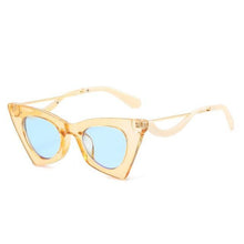 Load image into Gallery viewer, Vintage Square Cat Eye Sunglasses Women Retro Trendy Cat eye Sunglasses Classic Fashionable , Decent Personality &amp; Wind Sunglasses In Retro Box Trending  Street Style Sunglasses For Men &amp; Women
