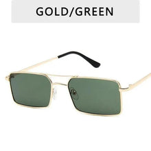 Load image into Gallery viewer, Vintage Square Women Sunglasses Luxury Design Metal UV400 Sun Glasses Modern Charming Everyday Eyewear
