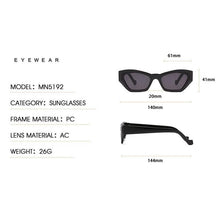 Load image into Gallery viewer, Vintage Style Retro Style Women Sunglasses New Irregular Glasses For Women  Eyewear For Women Sunglasses Women Men Vintage Square Glasses
