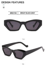 Load image into Gallery viewer, Vintage Style Retro Style Women Sunglasses New Irregular Glasses For Women  Eyewear For Women Sunglasses Women Men Vintage Square Glasses
