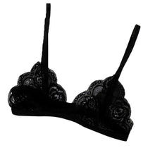 Load image into Gallery viewer, Vintage Style Women's Thin Bra Without Chest Pad Fashionable Sexy Lace Bra Back Buckle Tube Top Women's  Underwear Summer Clothes
