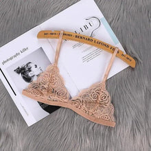 Load image into Gallery viewer, Vintage Style Women's Thin Bra Without Chest Pad Fashionable Sexy Lace Bra Back Buckle Tube Top Women's  Underwear Summer Clothes
