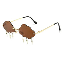 Load image into Gallery viewer, Vintage Women Rimless Sunglasses Retro Style Glasses For Summer Cloud Shaped Style Excellent Gift For Girls
