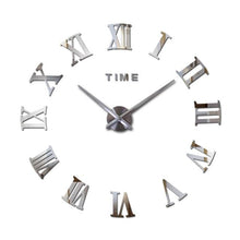 Load image into Gallery viewer, Wall Clock Promotion New Home Decor Large Roman Mirror 3D Wall Clock Mirror Surface Decorative Clock Large Wall Sticker Clock for Living Room Bedroom Office Home Decorations Fashion  Modern Quartz Clocks Living Room  Sticker Watch
