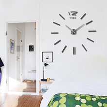 Load image into Gallery viewer, Wall Clock Watch Clocks 3D Frameless Wall Clock Large Stickers Wall Decoration for Living Room Bedroom 3D Acrylic Mirror Stickers Living Room Quartz Needle Europe
