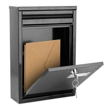 Load image into Gallery viewer, Wall Mount Mailbox Lockable Galvanized Iron Letter Post Box
