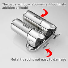 Load image into Gallery viewer, Wall Mounted Bathroom Shower Pump Dispenser
