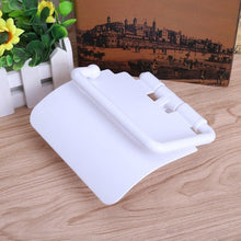 Load image into Gallery viewer, Wall Mounted Plastic Suction Cup Bathroom Toilet Paper Roll Holder With Cover Toilet Tissue Roll Holders Dispenser And Hangers Wall Mounted For Bathroom And Kitchen
