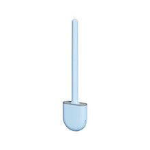 Load image into Gallery viewer, Wall-Mounted Silicone Toilet Brush Wash Toilet Accessories With Holder Soft Bristles Brushes Set Bathroom Cleaning Tool Toilet Brush Set Silicone Toilet Brush With Holder Wall Mounted With Toilet Bowl Brush And Holder Bendable Brush Head Holder
