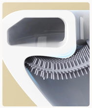 Load image into Gallery viewer, Wall-Mounted Silicone Toilet Brush Wash Toilet Accessories With Holder Soft Bristles Brushes Set Bathroom Cleaning Tool Toilet Brush Set Silicone Toilet Brush With Holder Wall Mounted With Toilet Bowl Brush And Holder Bendable Brush Head Holder
