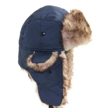 Load image into Gallery viewer, Warm Hat Ear Flaps Cool New Fashion Full Covered Soft And Comfortable Windproof Outdoor Caps For Men
