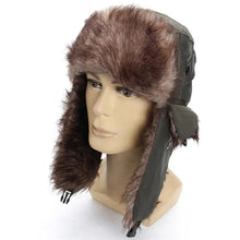 Load image into Gallery viewer, Warm Hat Ear Flaps Cool New Fashion Full Covered Soft And Comfortable Windproof Outdoor Caps For Men
