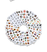 Load image into Gallery viewer, Water Decal Nail Art Decorations Nail Sticker Tattoo Full Cover Beauty Decals Manicure Supplies Accessories  Women Kids Girls Manicure Decoration Nail Art Supplies 3D Self-Adhesive Nail Decals Designer Nail Stickers for Acrylic Nails
