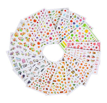 Load image into Gallery viewer, Water Decal Nail Art Decorations Nail Sticker Tattoo Full Cover Beauty Decals Manicure Supplies Accessories  Women Kids Girls Manicure Decoration Nail Art Supplies 3D Self-Adhesive Nail Decals Designer Nail Stickers for Acrylic Nails
