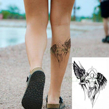 Load image into Gallery viewer, Waterproof Animal Temporary Tattoo Sticker Wolf Modern Tatoo Foot Neck Luxury Tattoos For Men Women
