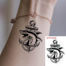 Load image into Gallery viewer, Waterproof Animal Temporary Tattoo Sticker Wolf Modern Tatoo Foot Neck Luxury Tattoos For Men Women
