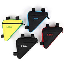 Load image into Gallery viewer, Waterproof Bicycle Bag Bike Triangle Bag For Bicycle Front Frame Bag Bike Bag Cycling Top Tube Bag Bicycle Bottle Bag Bike Storage Frame Bag Bicycle Front Tube Triangle Water Resistant Cycling Pack Strap On Pouch Bike Accessories Tool Accessible
